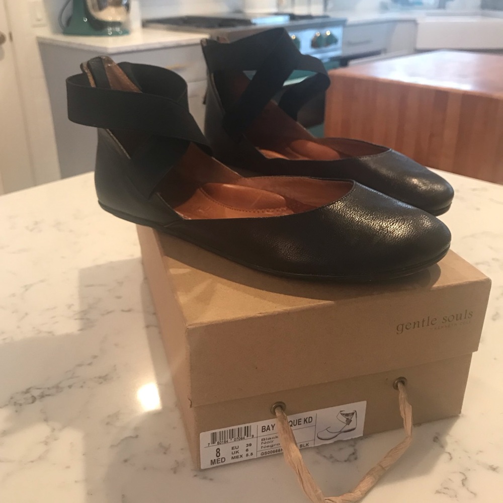 Gentle souls leather flats